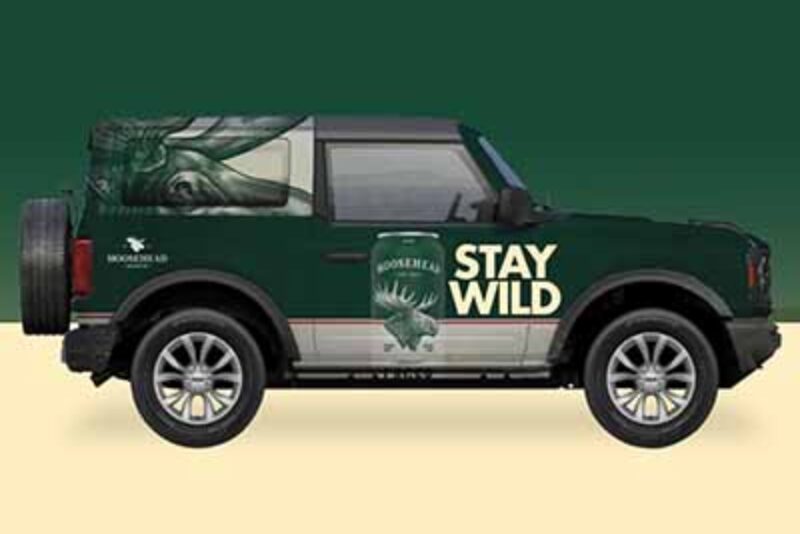 Win a 2022 Ford Bronco from Moosehead