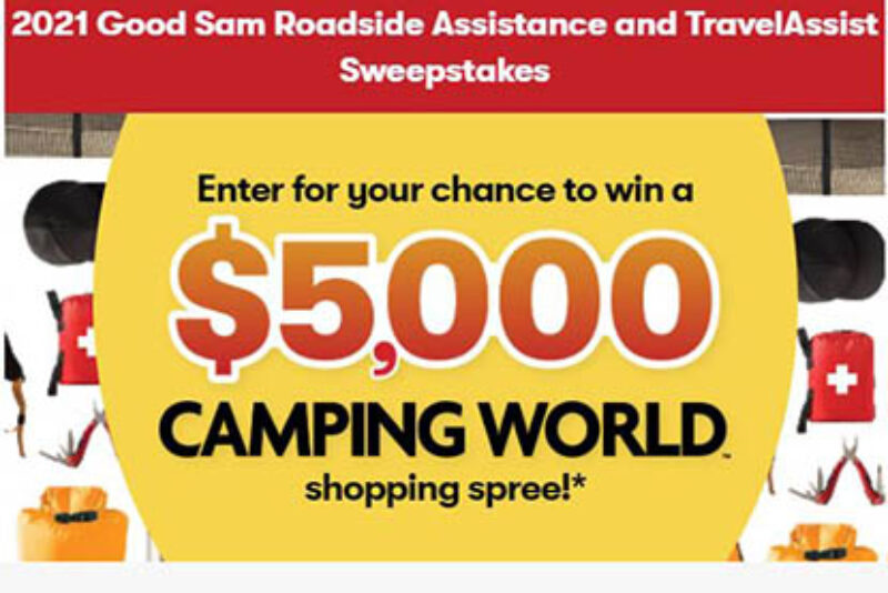 Win a $5K Camping World Shopping Spree