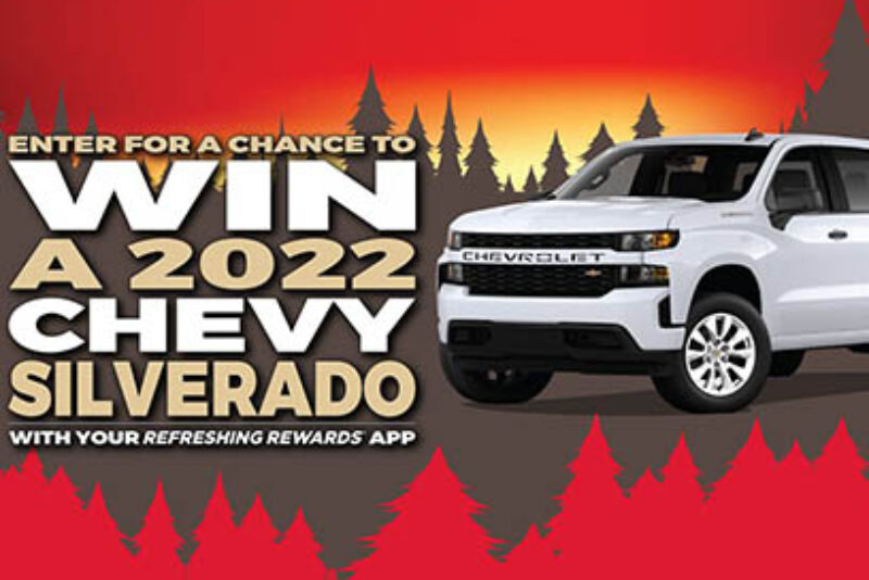 Win a 2022 Chevy Silverado from Thorntons