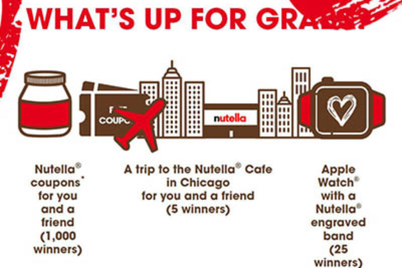 Win a Chicago Trip from Nutella