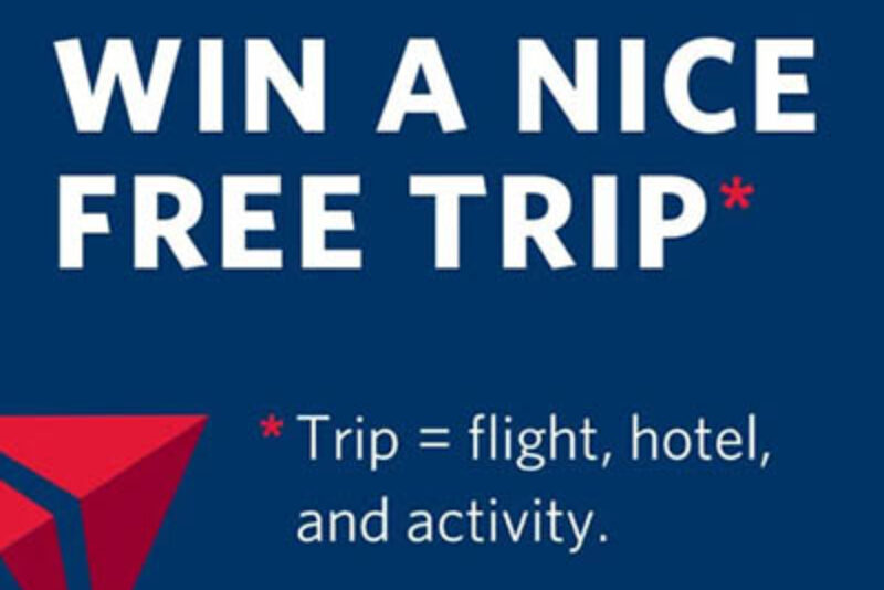 Win a Nice Free Trip from Delta