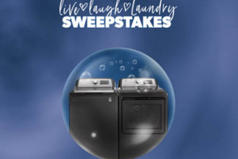 Win a GE Washer & Dryer from Badcock