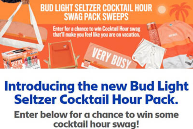Win a Vacation Bundle from Bud Light Seltzer
