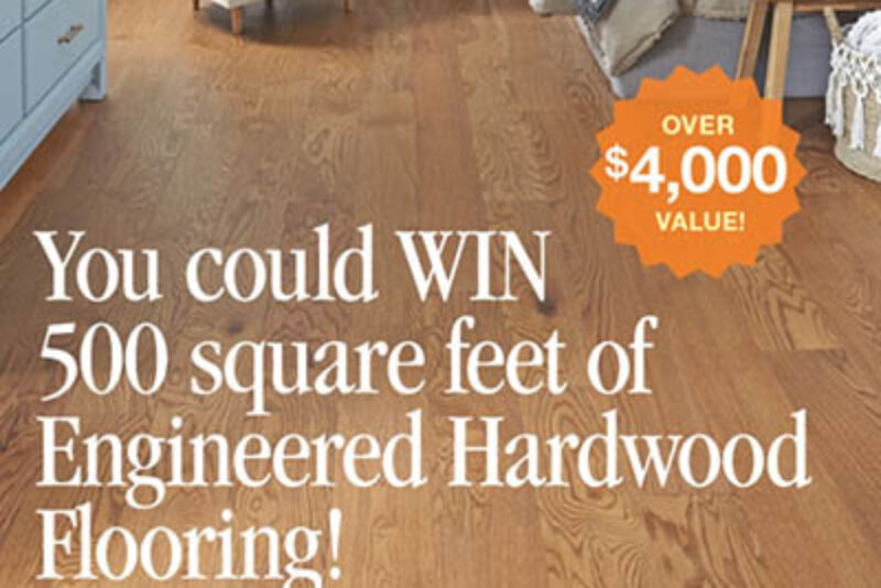 Win a White Oak Hardwood Floor Makeover