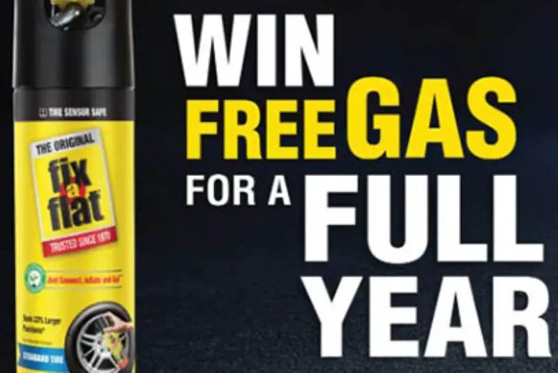 Win Free Gas for a Year from Fix-a-Flat