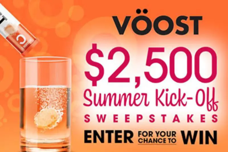Win $2,500 from VÖOST + Ryan Seacrest