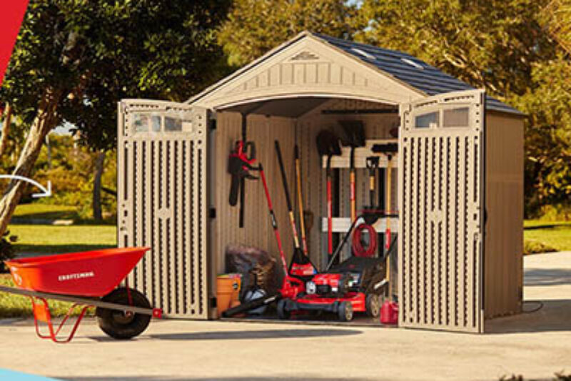 Win a CRAFTSMAN Shed Loaded w/ Tools