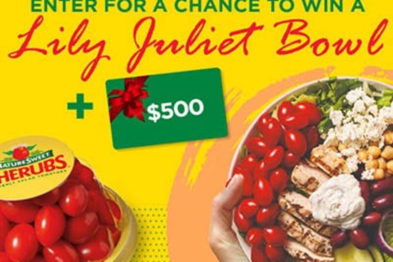 Win $500 Grocery Card + Salad Bowl from NatureSweet