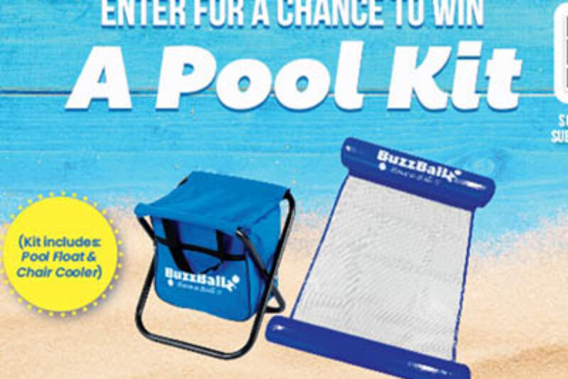 Win 1 of 200 Pool Kits from BuzzBallz