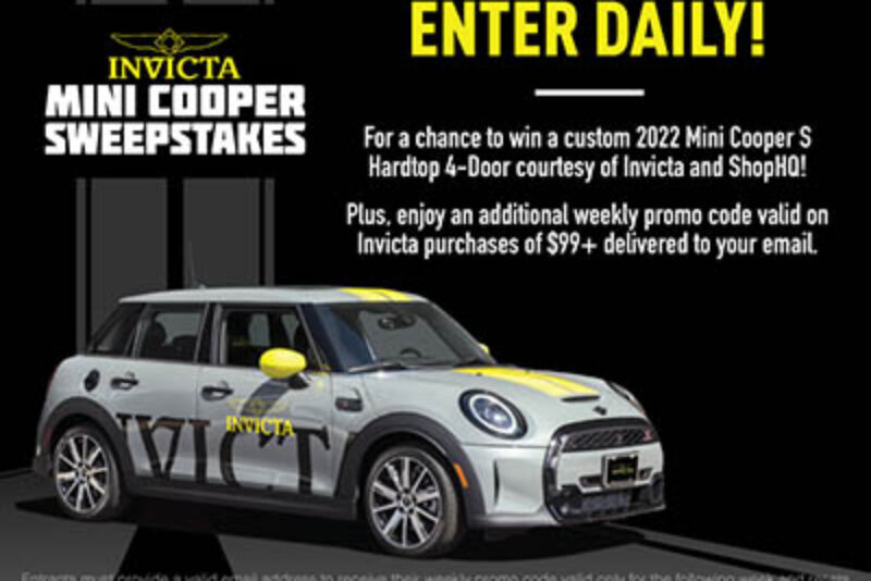 Win a Limited Edition 2022 Mini Cooper S
