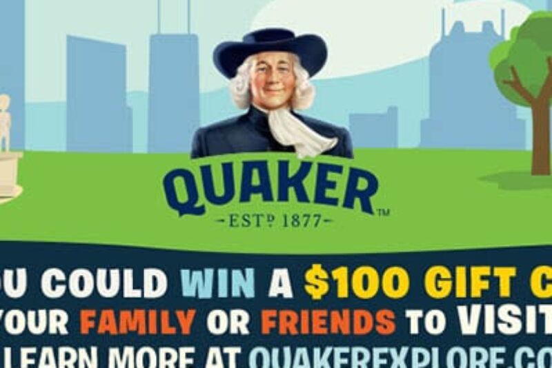 Win 1 of 50 $100 Gift Cards from Quaker