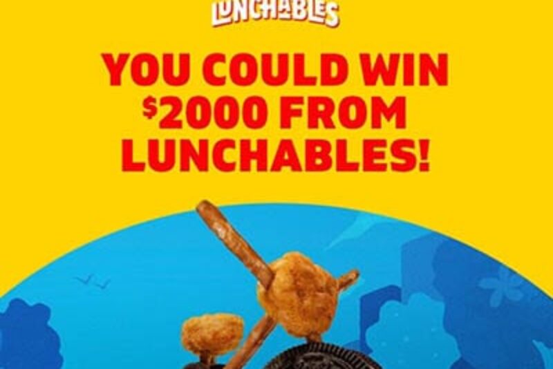 Win $2,000 from Lunchables