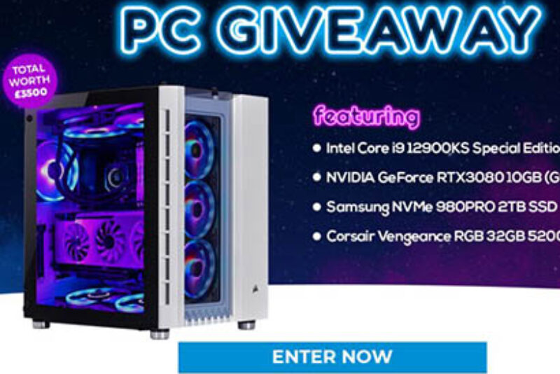 Win an RTX3080 Gaming PC