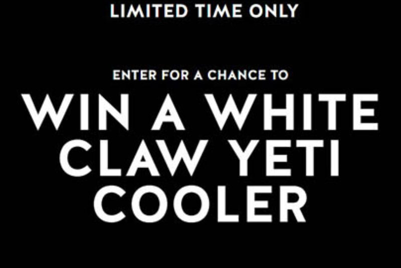 Win a White Claw YETI Cooler