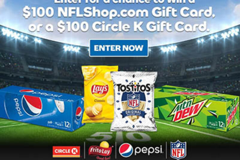 Win a $100 Gift Card from Pepsi