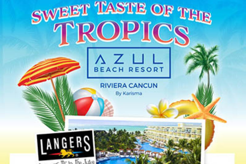 Win a Trip to Riviera Cancun from Langers