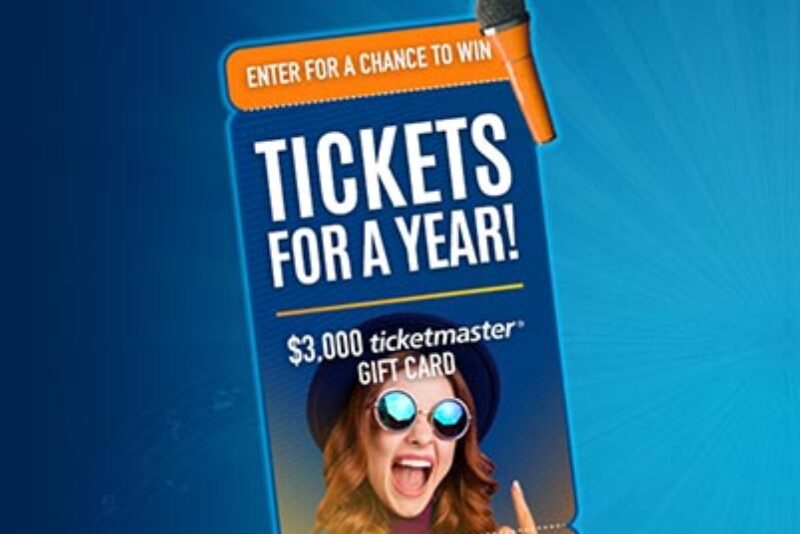 Win a $3K Ticketmaster Gift Card