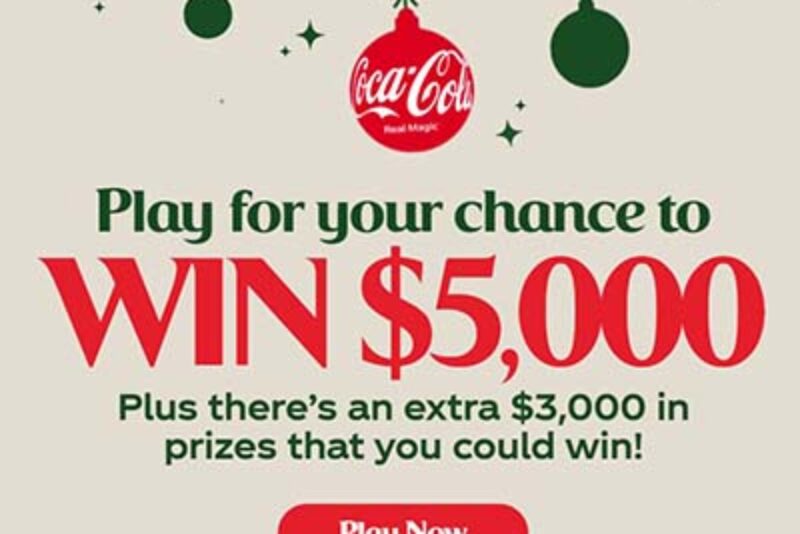 Win a $5K Visa from Coca-Cola