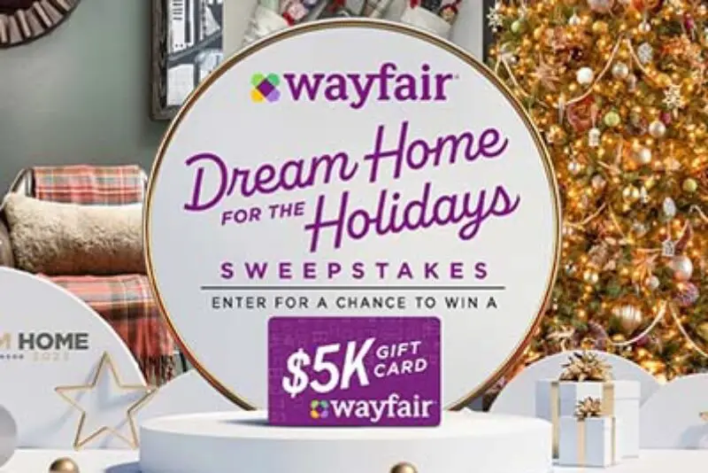 Win a $5K Wayfair Gift Card from HGTV