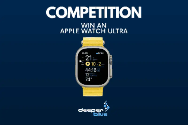 Win An Apple Watch Ultra from Deeper Blue