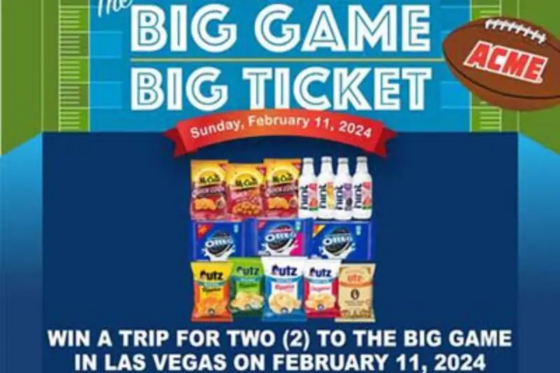 Win Big Game Tickets from ACME
