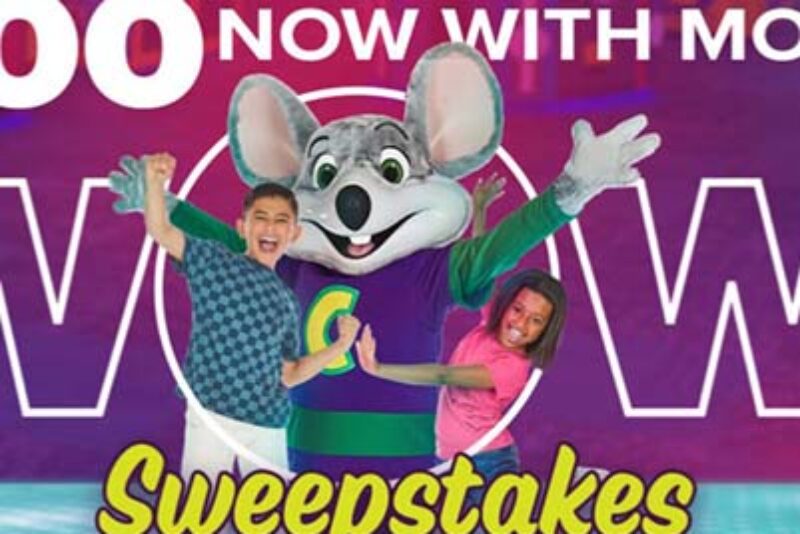 Win the Ultimate Chuck E. Cheese Birthday Party