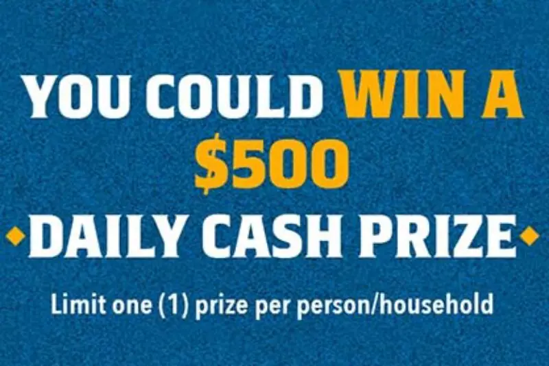 Win $500 Daily from Quaker