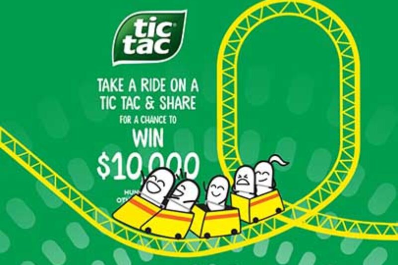 Win $10,000 from Tic Tac