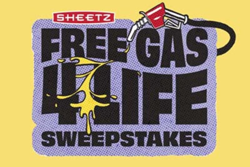 Win Free Gas for Life from Sheetz
