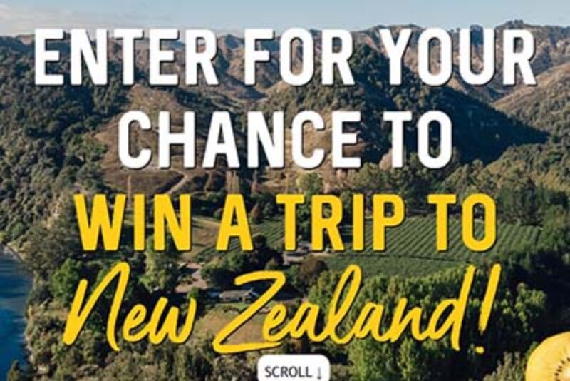Win a New Zealand Trip from Zespri Kiwi