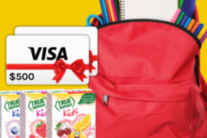 Win a $500 Visa gift card and Ultimate Back to School Essentials Kits