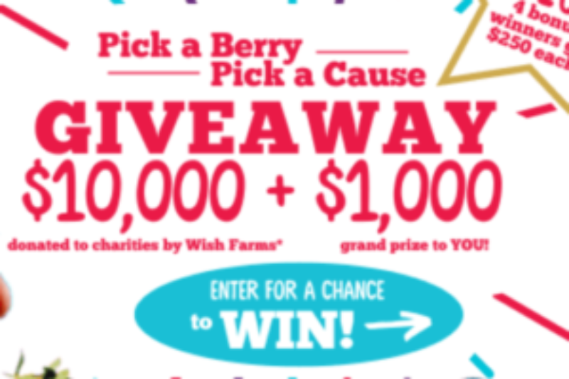 Win a $1,000 VISA Gift Card from Wish Farms