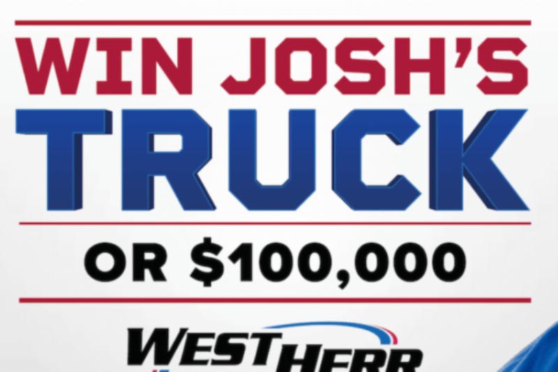 Win a 2019 Ford Raptor Autographed by Josh Allen