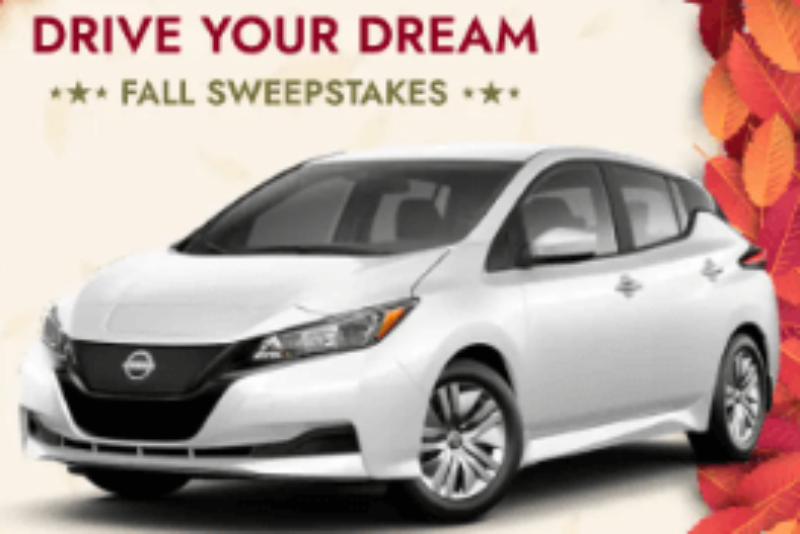 Win a New Nissan Leaf Electric Vehicle