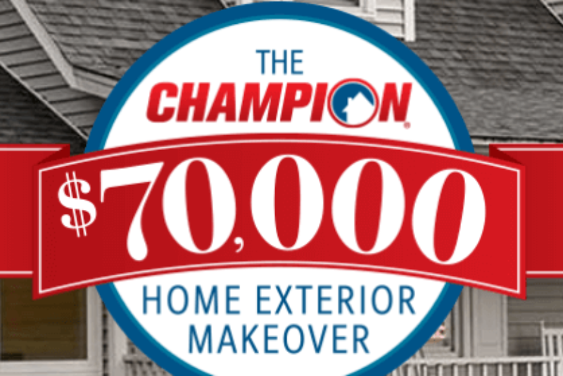 Win $70,000 Worth of Champion Windows and Home Exteriors Products