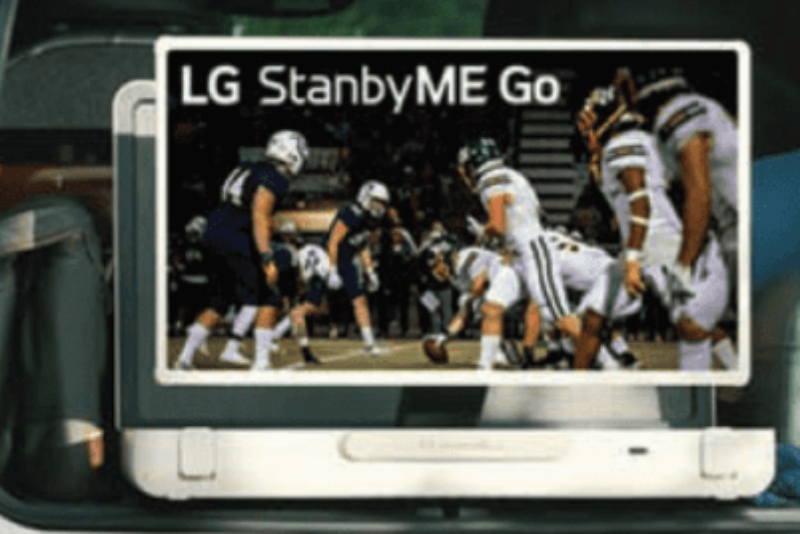 Win one LG StanbyME Go Portable Smart Touch Screen