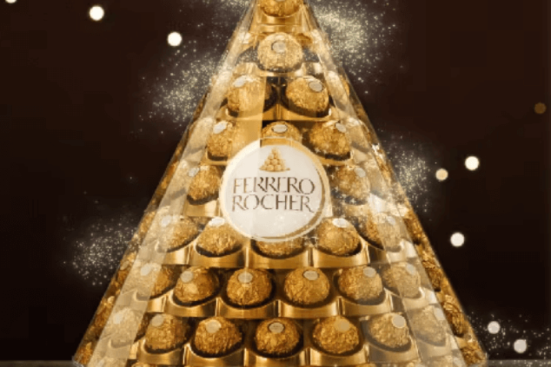 Win $1,000 plus a Ferrero Rocher T96 Pyramid box of chocolates