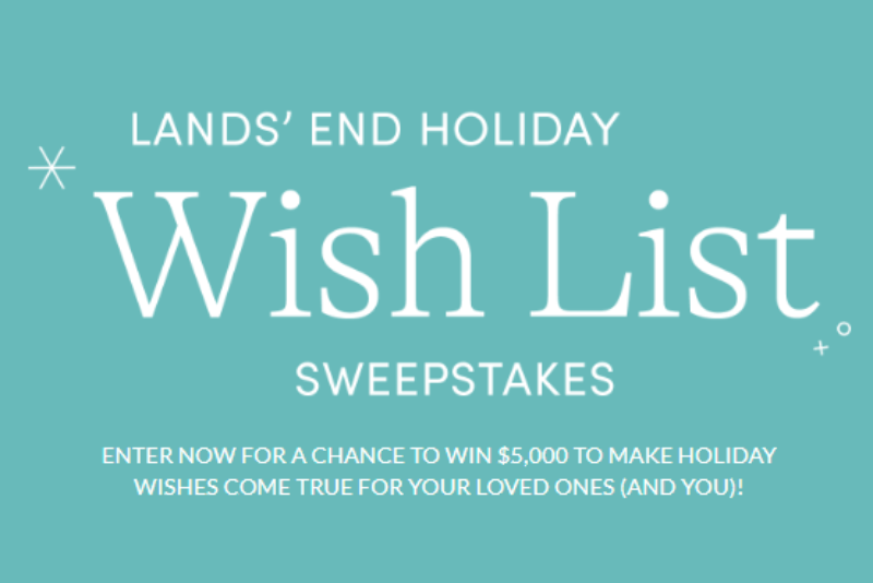Win $5,000 from Lands’ End