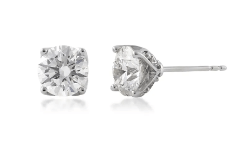 Win a pair of 3 ct. Lab-Grown Diamond Earrings
