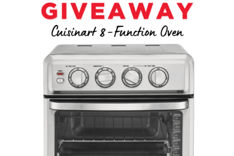 Win a Cuisinart Air Fryer Toaster Oven with Grill