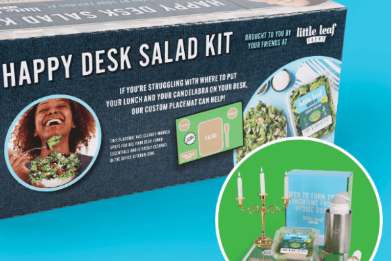 Win a Little Leaf Farms Happy Desk Lunch Kit