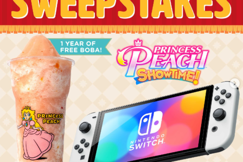 Win a Nintendo Switch OLED from Kung Fu Tea