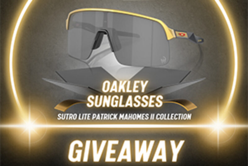 Win a Pair of Oakley Patrick Mahomes Collection Sunglasses
