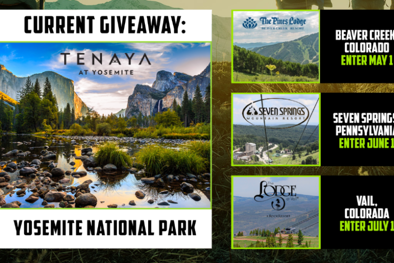 Win a Yosemite Getaway from MTN DEW