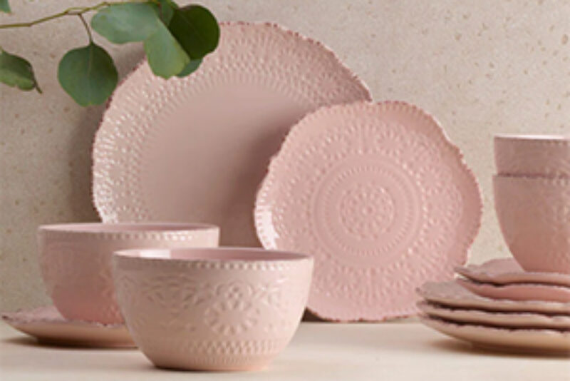 Win a Chateau Pink 24-Piece Dinnerware Set
