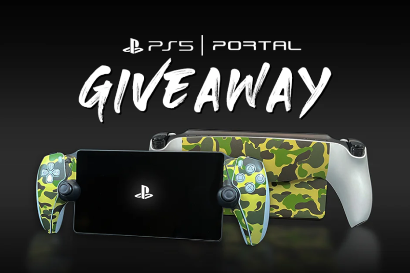 Win a PS5 Portal from Skinit